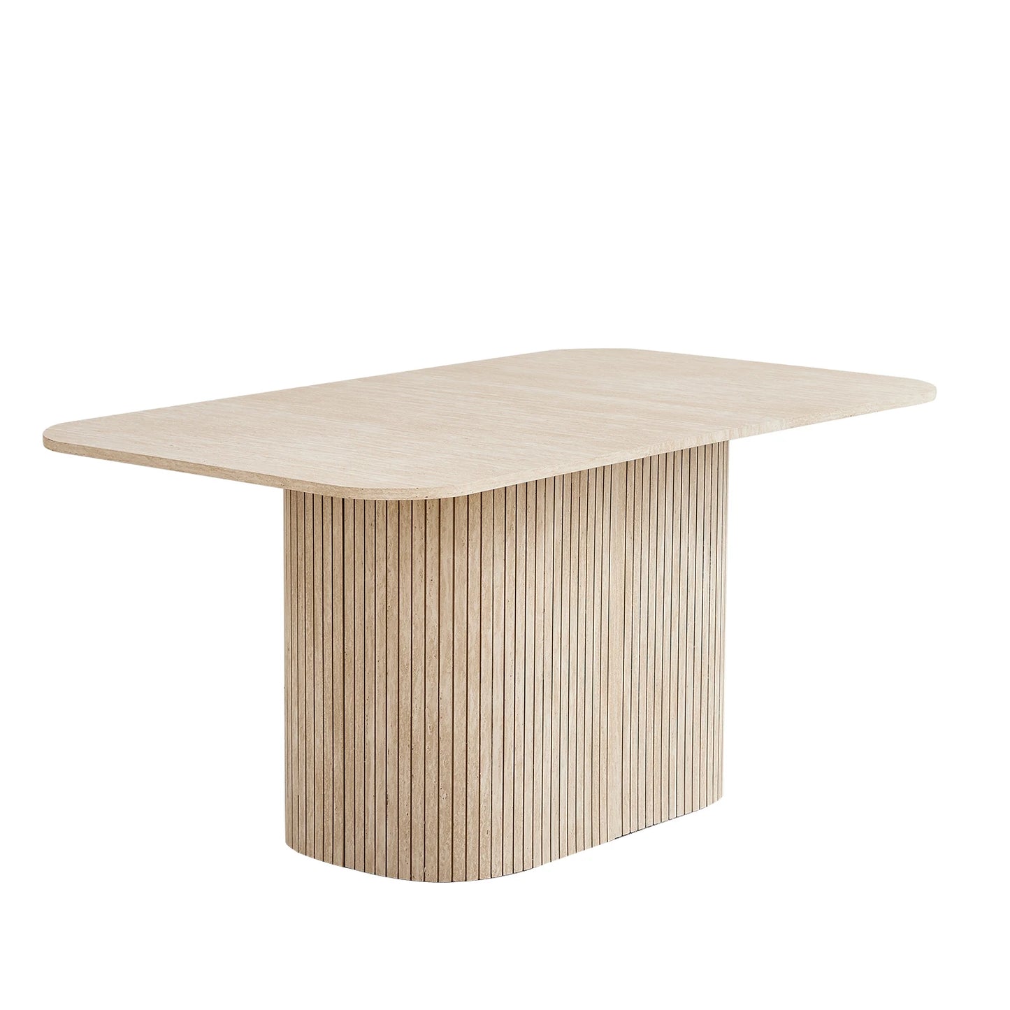 Esstisch Holzoptik Dunkelbraun 160x90cm – Moderner Skandi Küchentisch aus MDF für 6 Personen