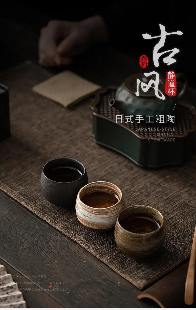 Handgemalte Keramik Teeschale – Traditionelle Asiatische Matcha Schale für Teezeremonie