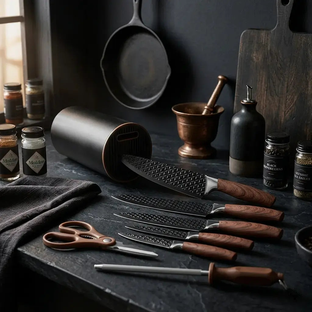 7-teiliges Küchenmesser-Set